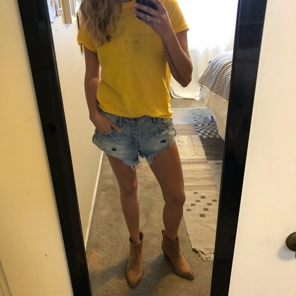 Acne Studios Donna Suede Western Ankle Booties in Brown Suede size 36 size 6 - Picture 7 of 9